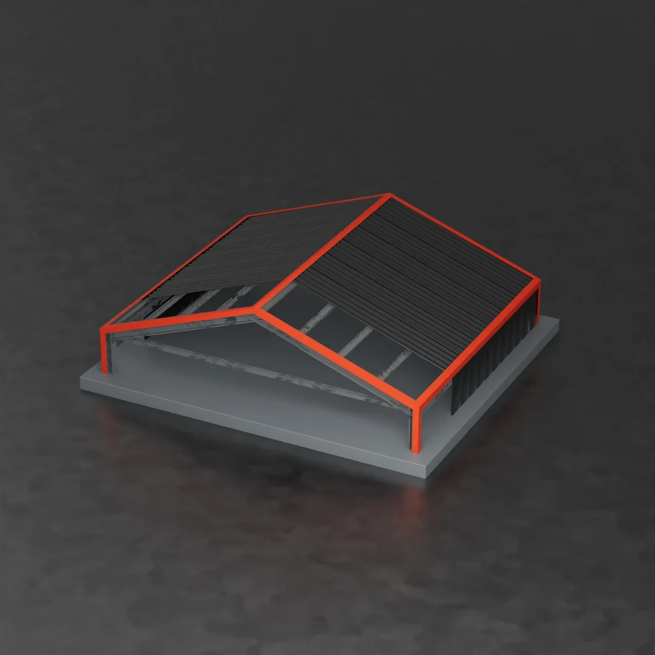 3D visuals en development website
